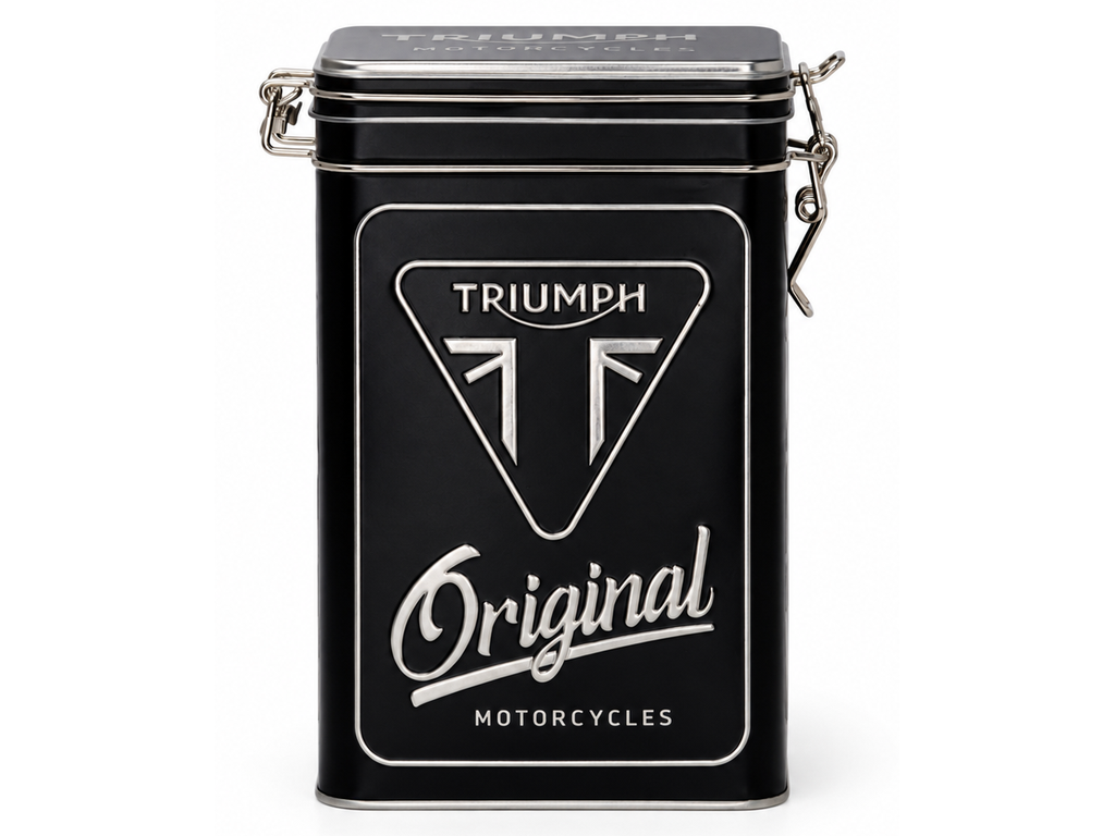 Plechová dóza s klipem Triumph Original